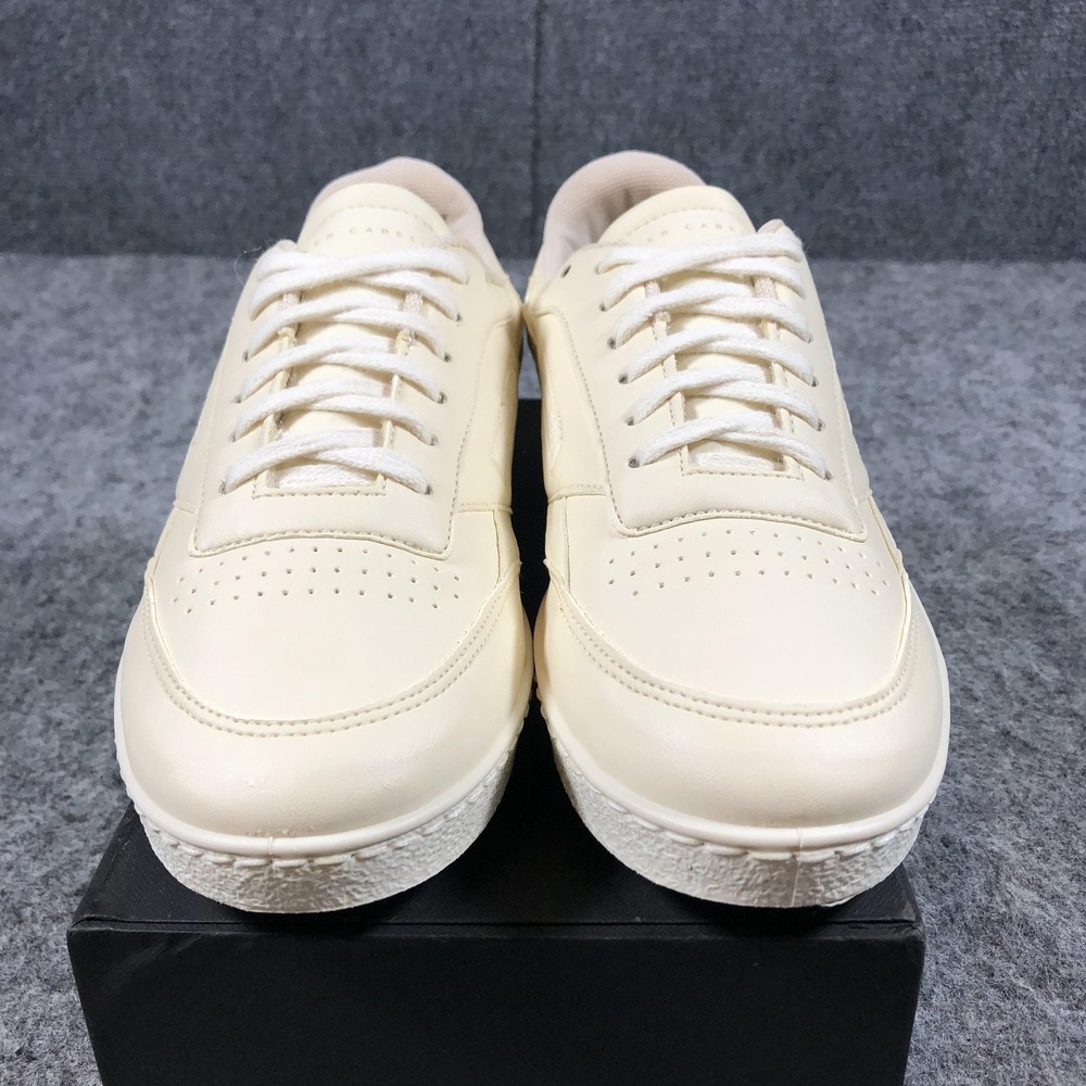 Oliver Cabell Sneakers Womens 8.5‎ White Leather Low Top Casual Comfort - Picture 4 of 16